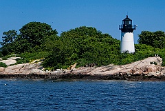 Ten Pound Island Lighthouse in Gloucester, Massachusetts